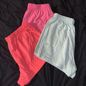 3 Pairs Soffe Pj Shorts